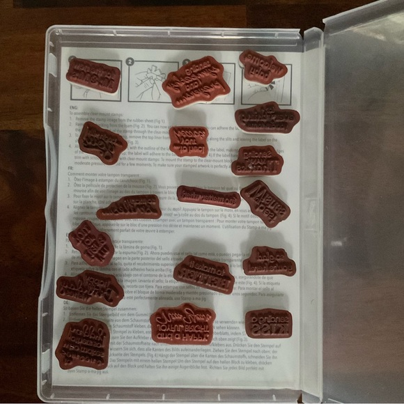 Stampin Up! Petite Pairs  set of 18 clear mount stamp set - Picture 4 of 6